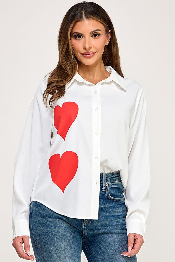 Heart blouse