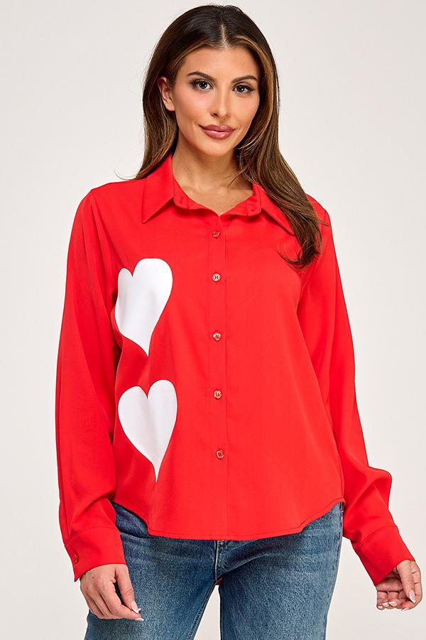 Heart blouse