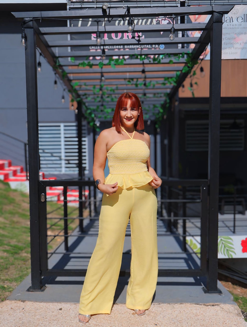 Ruffle Jumpsuit