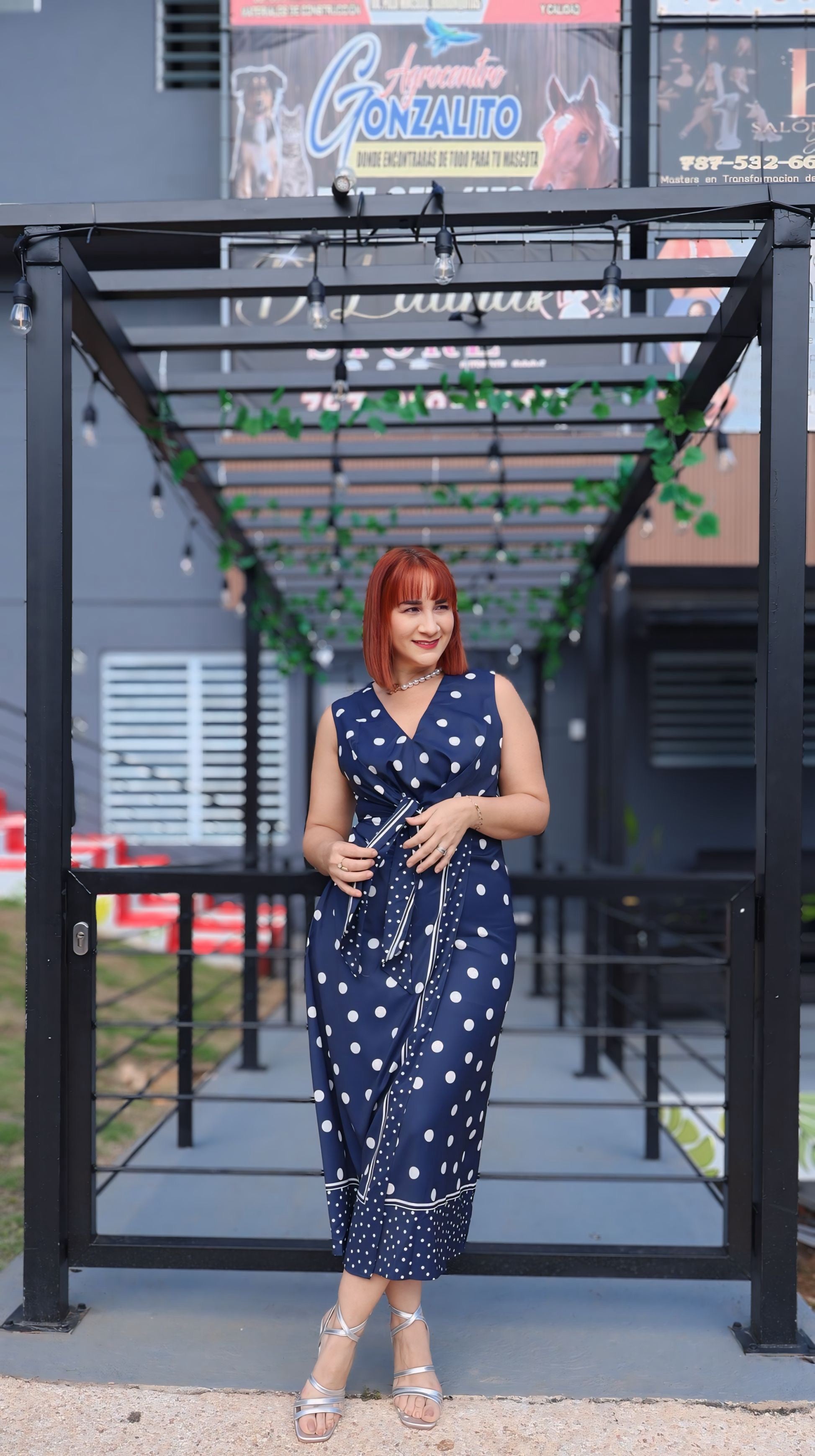 Polka dots dress