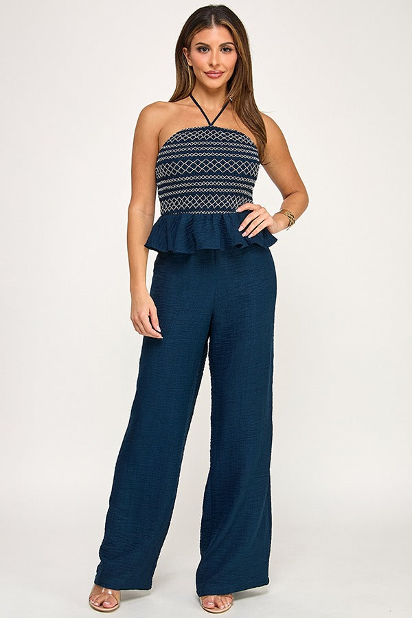 Ruffle Jumpsuit