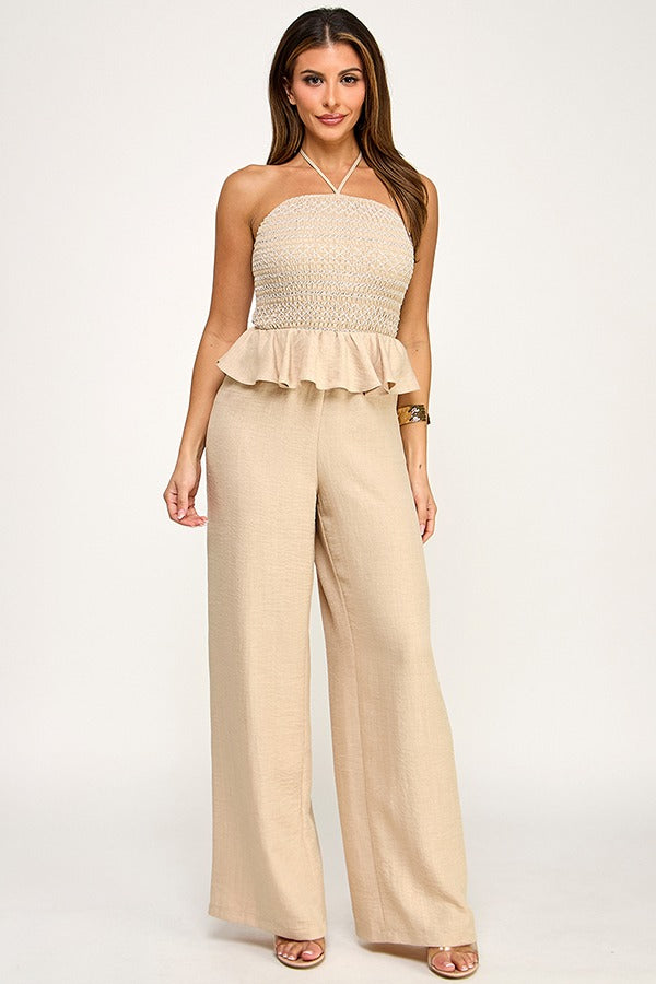 Ruffle Jumpsuit