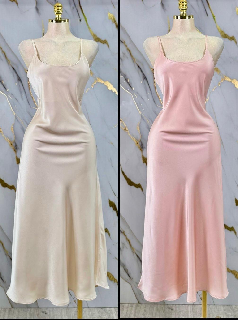 Satin dress