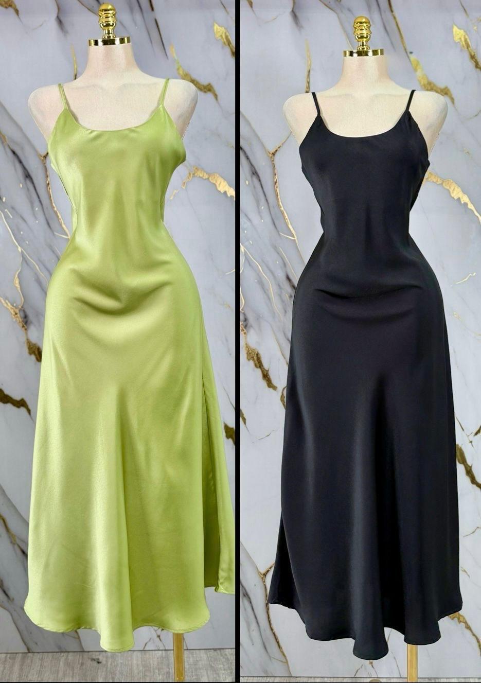 Satin dress