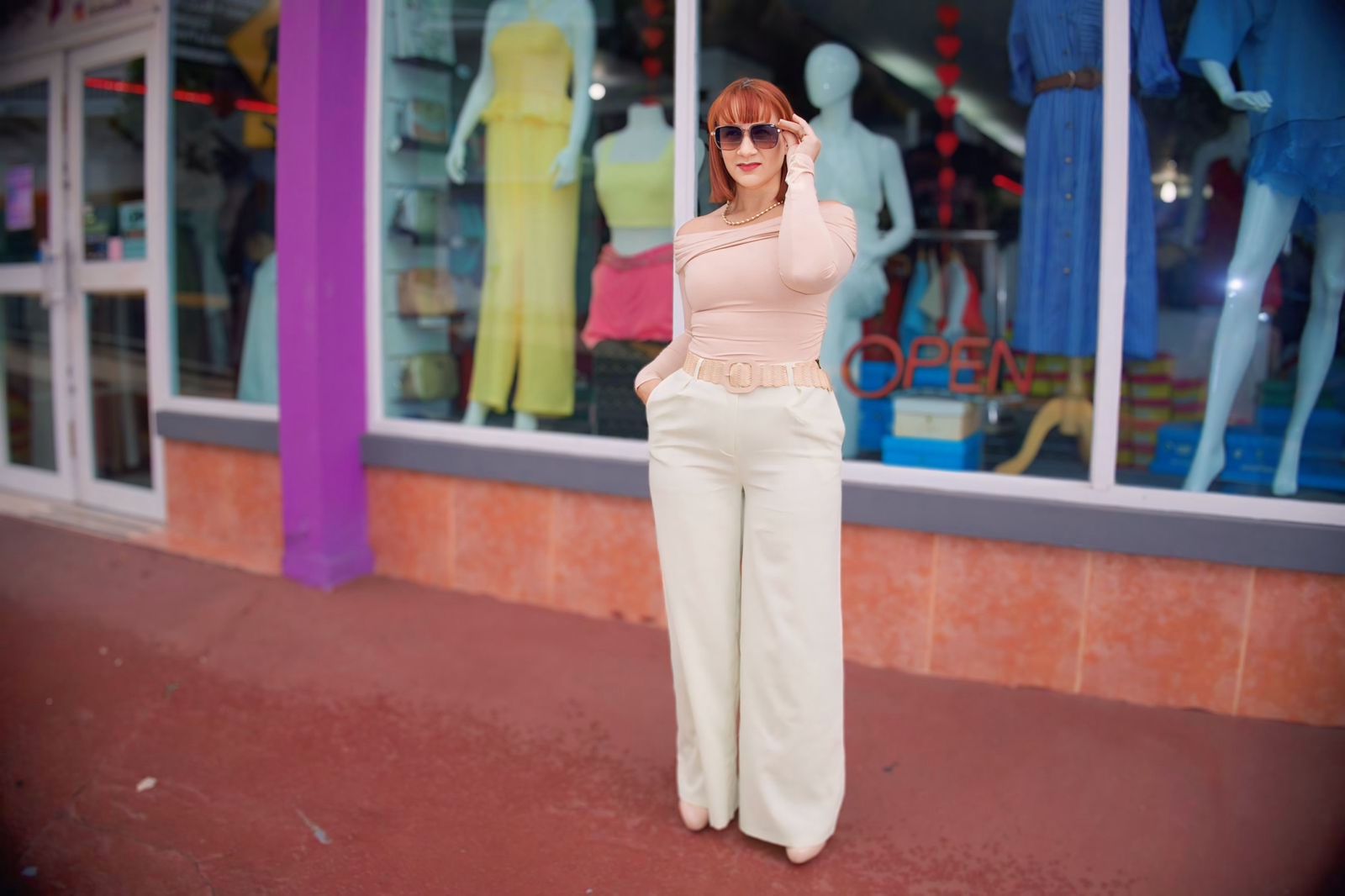 Palazo hilo con correa