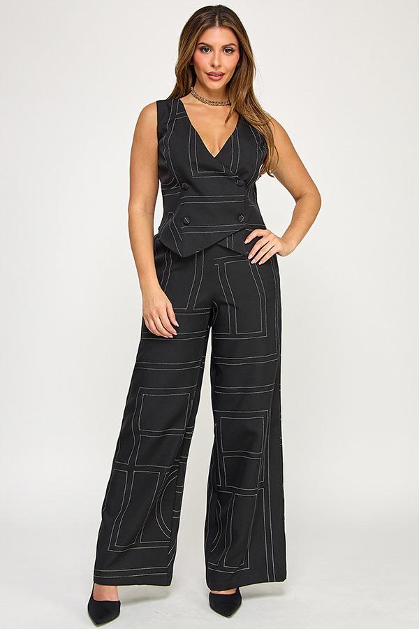 Vest & Palazo set