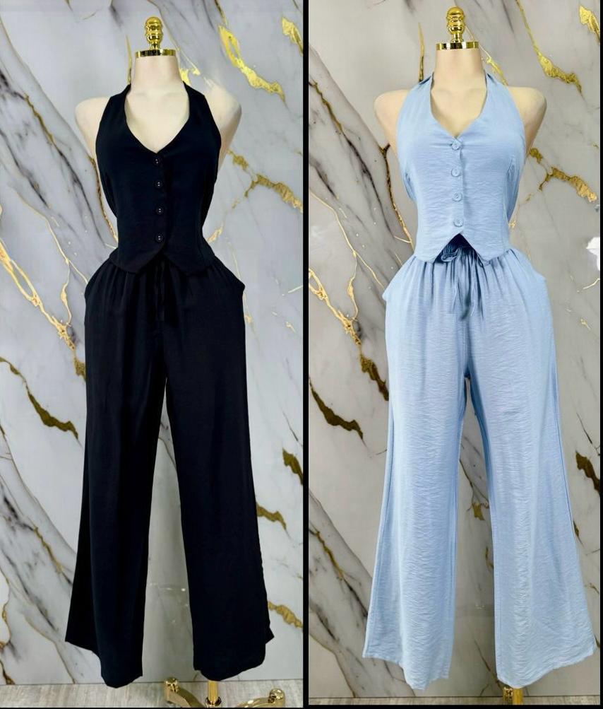 Set halter Linen