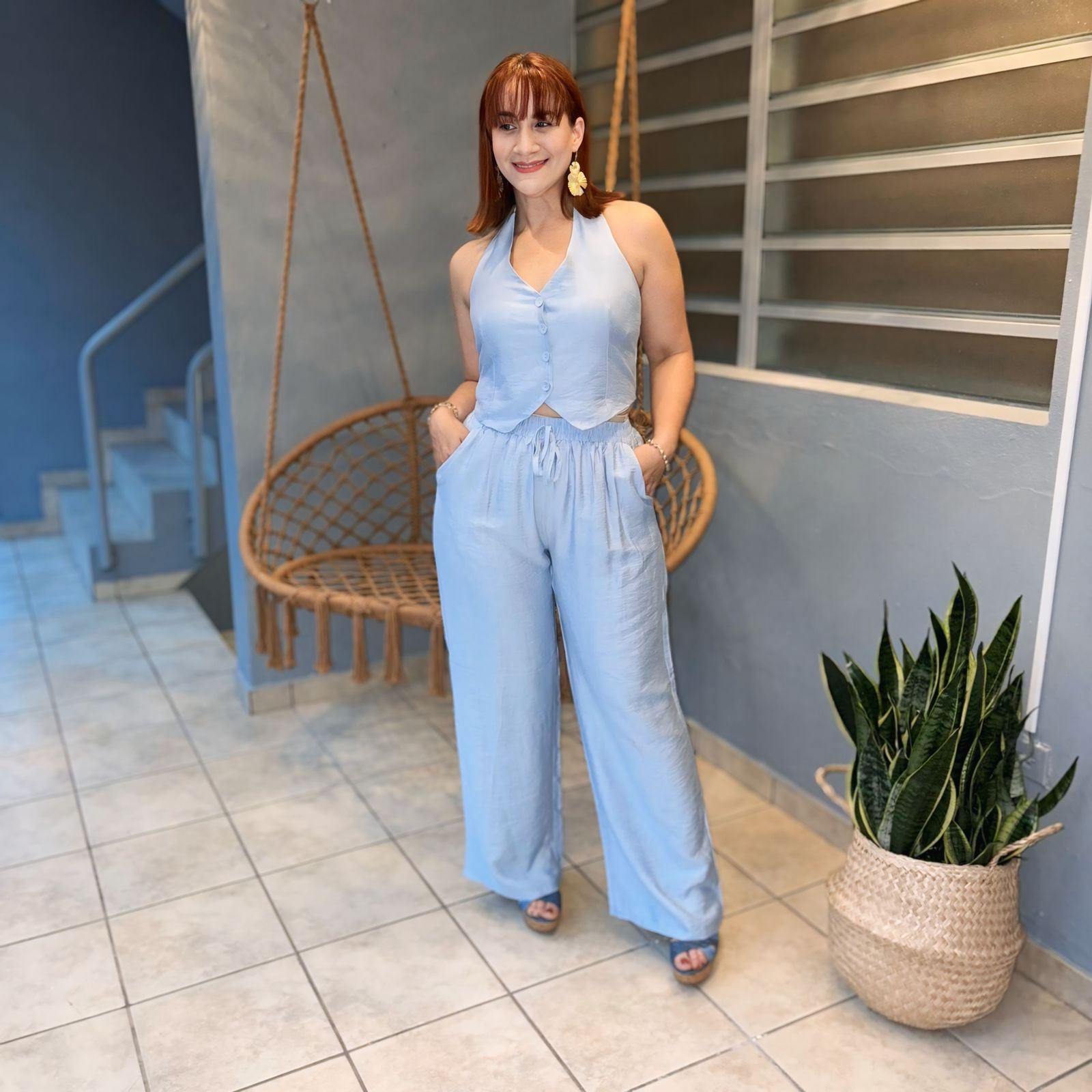 Set halter Linen