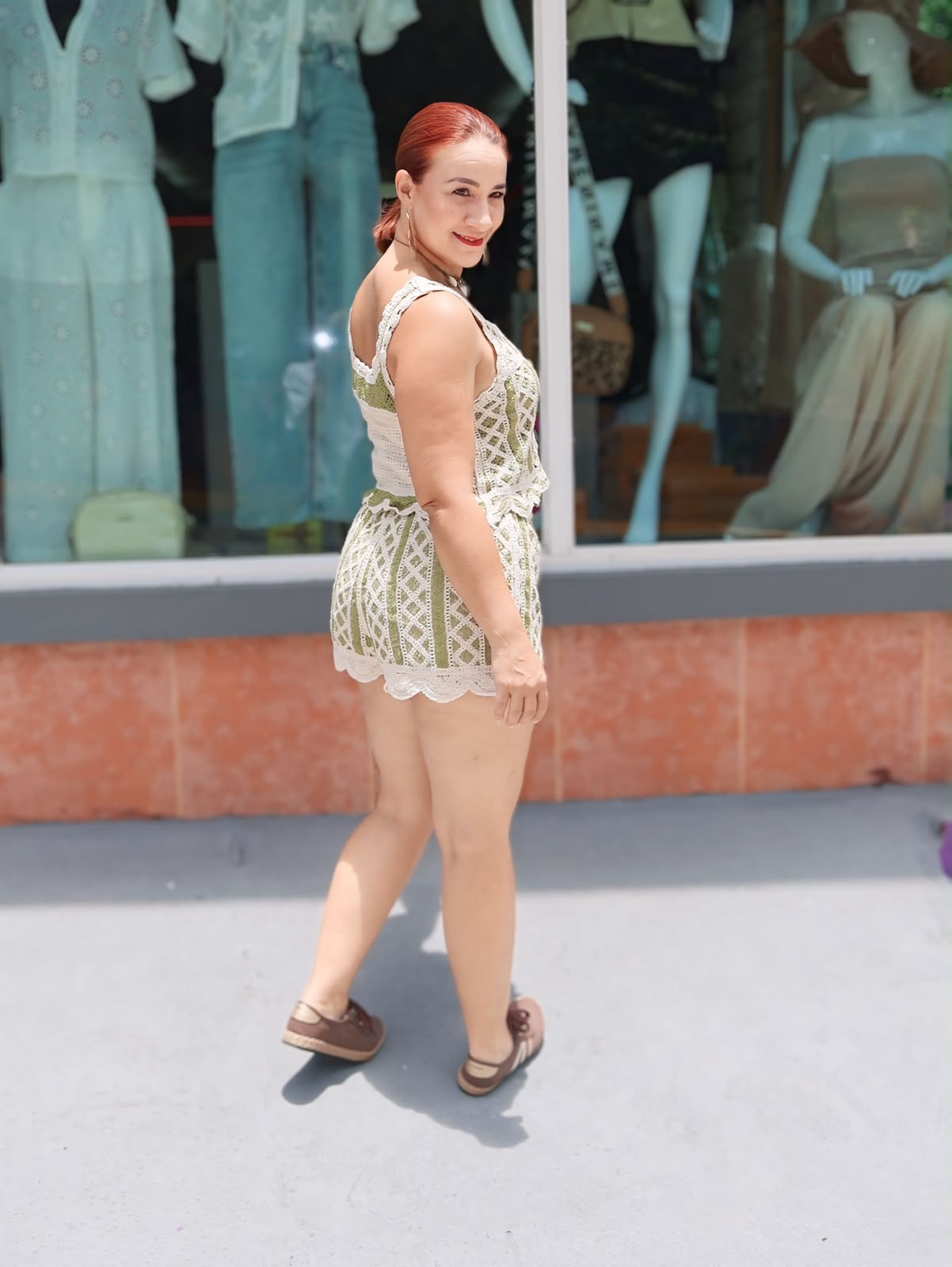 Crochet short set