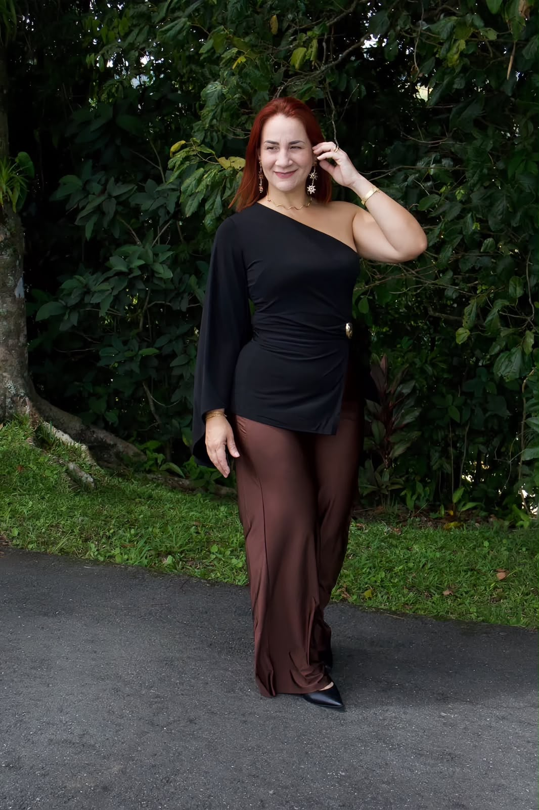 One Shoulder y Asimetrical top