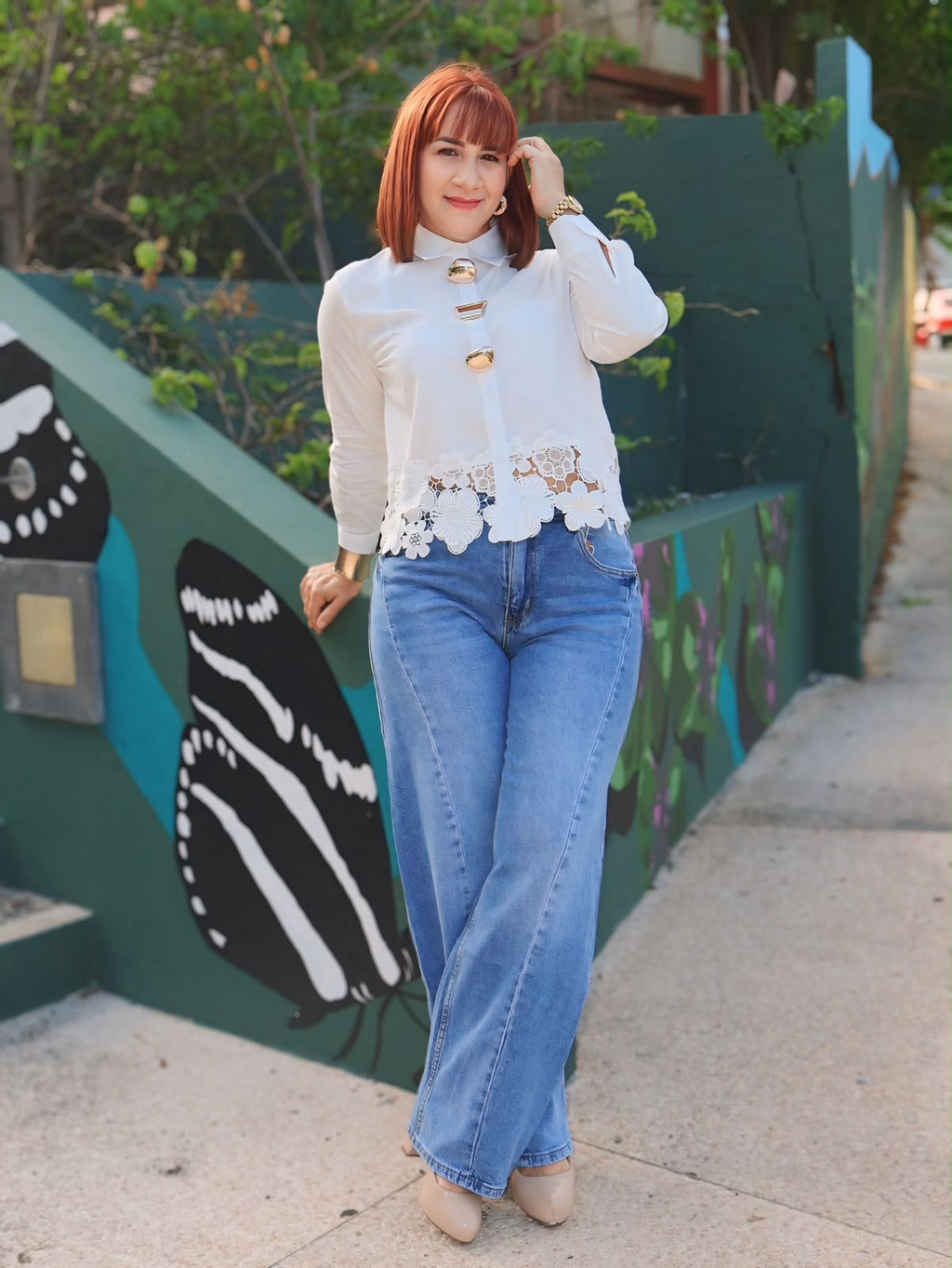 Embroidered blouse
