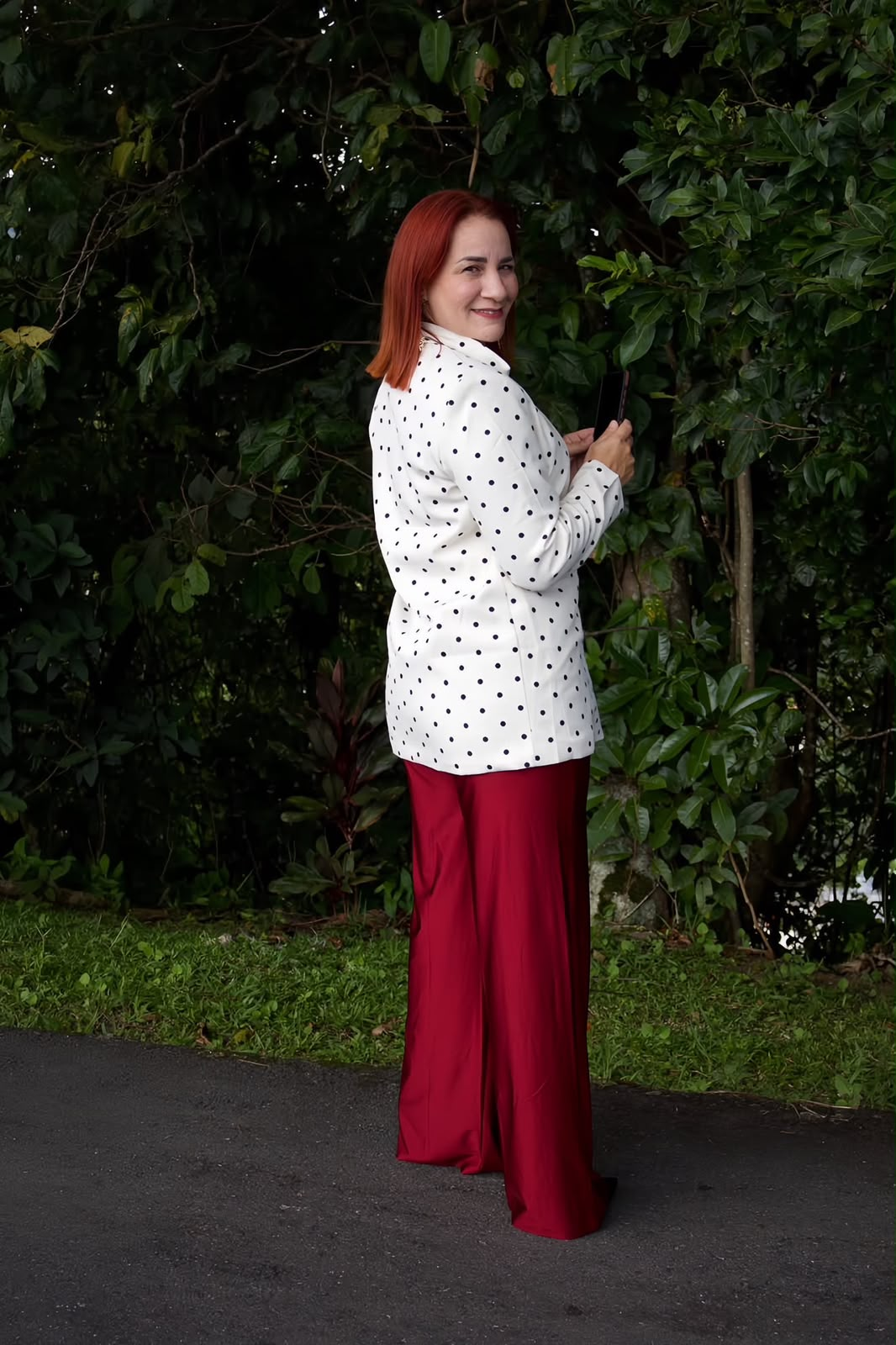 Licra Satin Wide Leg Pant