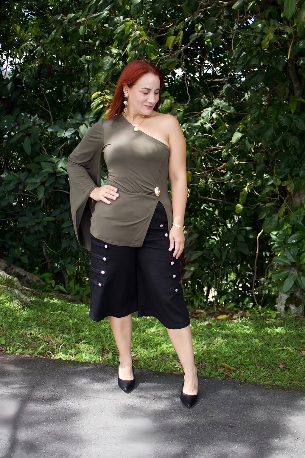 One Shoulder y Asimetrical top